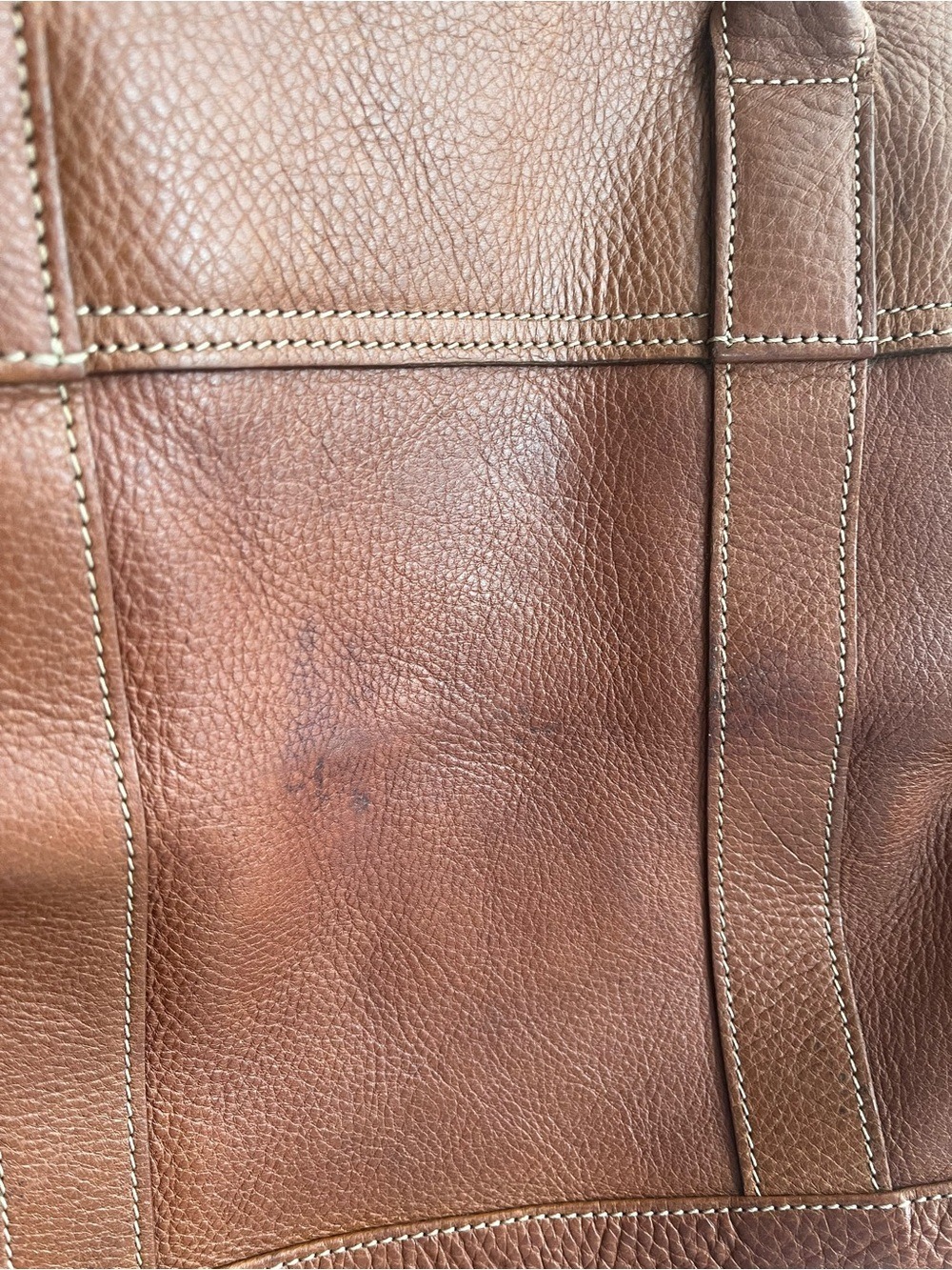 MULBERRY OAK BROWN PEBBLED LEATHER BAYSWATER - Picture 6 of 16